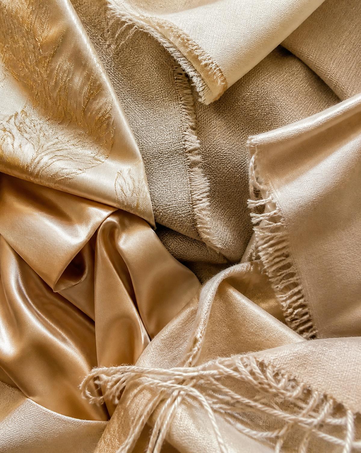 Premium textile rolls and swatches